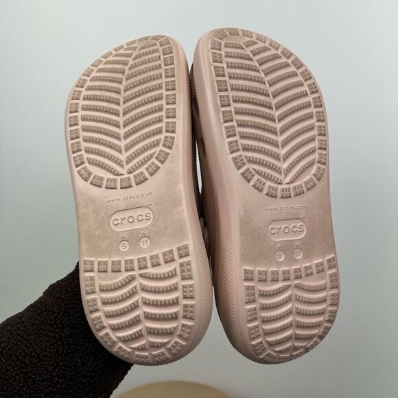 Crocs Unisex Quartz Classic Crush Chunky Platform Clog Mule Flat - Picture 7 of 8